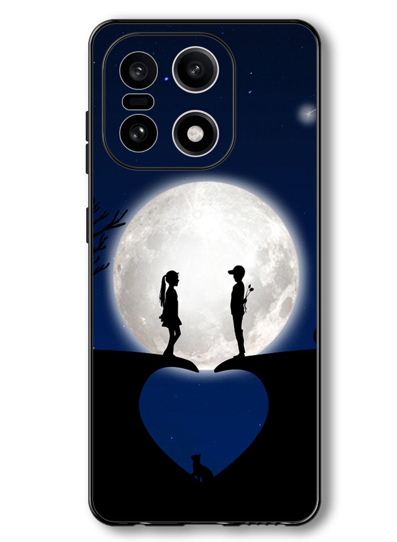 Theodor Case Compatible with OnePlus 15 6.78 Inch Protection Shockproof Bumper Cover Couple heart - Image 1